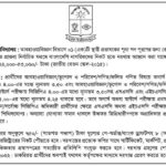 ঢাকা বিশ্ববিদ্যালয়ে নিয়োগ বিজ্ঞপ্তি