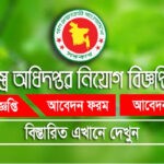 বস্ত্র অধিদপ্তর ১৮৩ জন নিয়োগ দেবে