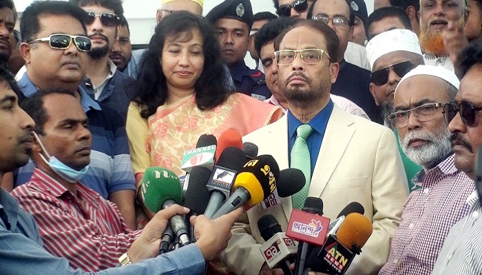 নির্বাচন ব্যবস্থা সরকারের নিয়ন্ত্রণের বাইরে থাকা জরুরি বলে: জি এম কাদের