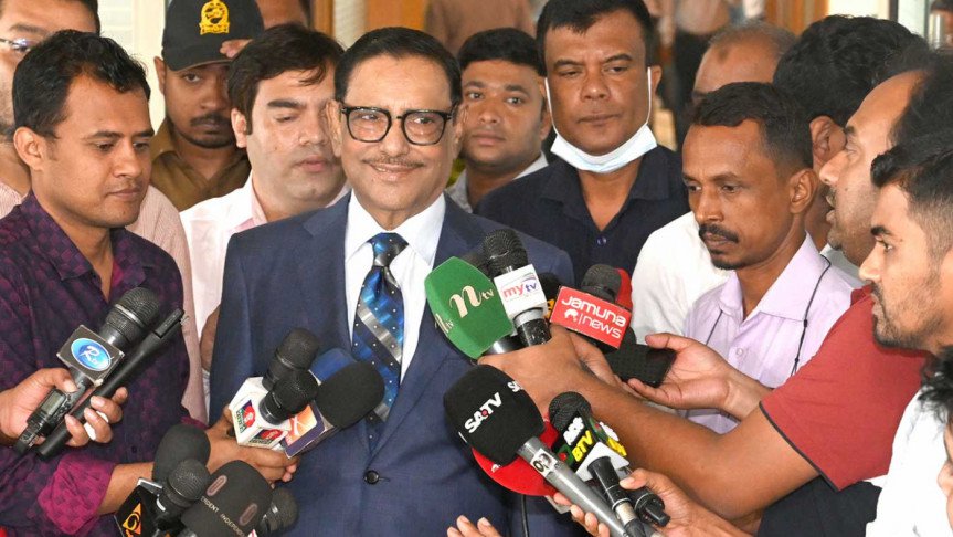 আমরাও ভিসা নীতি করতে পারি, অপেক্ষা করুন : ওবায়দুল কাদের