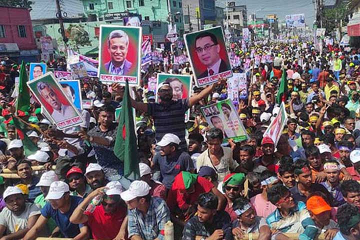 রাজধানীতে বিএনপিসহ বিরোধী দলগুলোর সমাবেশ আজ