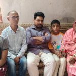 নিহত আহনাফের বাসায় উপদেষ্টা নাহিদ