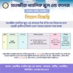 সহকারী প্রধান শিক্ষক পদে নিয়োগ দিবে সাতক্ষীরা পাবলিক স্কুল এন্ড কলেজ